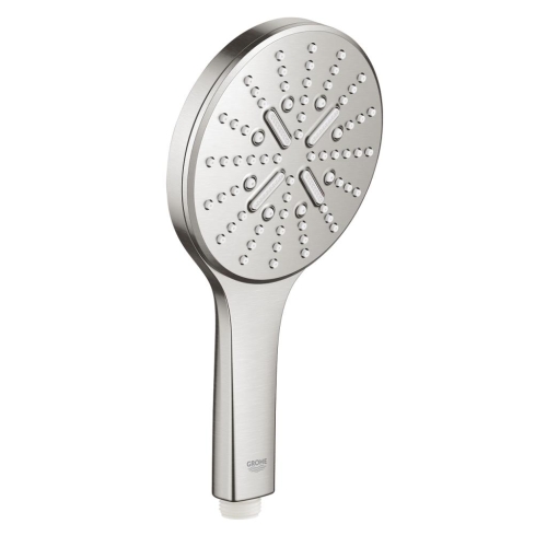 Grohe Rainshower Smartactive 130 El Duşu 3 Akışlı SuperSteel - 26574DD0 - Thumbnail