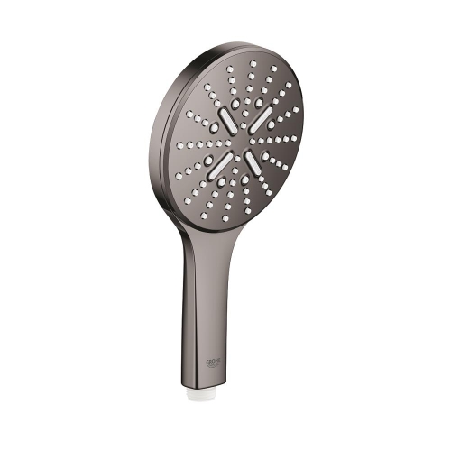 GROHE - Grohe Rainshower Smartactive 130 El Duşu 3 Akışlı Hard Graphite - 26574A00