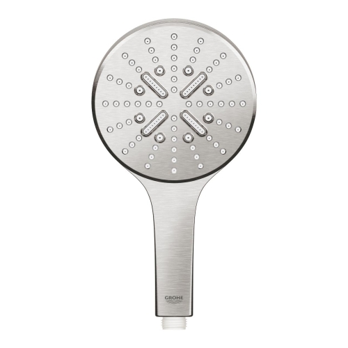 Grohe Rainshower Smartactive 130 El Duşu 3 Akışlı SuperSteel – 26574DC0 - Thumbnail