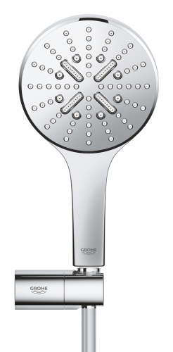 Grohe Rainshower SmartActive 130 El Duşu Seti Rain, Jet, ActiveMassage – 26580000 - Thumbnail