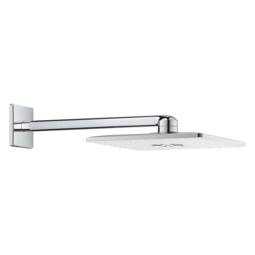 GROHE - Grohe Rainshower Smartactive 310 Cube Tepe Duşu Seti 430 Mm, 2 Akışlı, Krom-Beyaz- 26479LS0