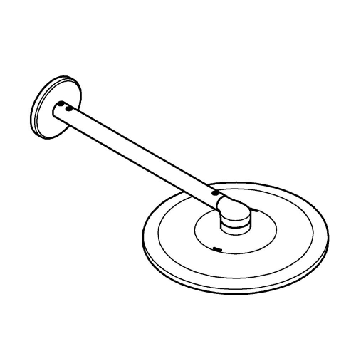 Grohe Rainshower Smartactive 310 Tepe Duşu Seti 430 Mm, 2 Akışlı Brushed  Warm Sunset - 26475DL0 - 2