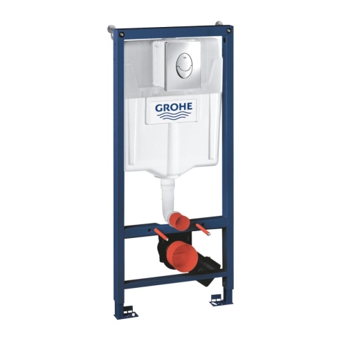 Grohe Rapid Sl 3'Ü 1 Arada Wc Gömme Rezervuar Seti, 1.13 M Montaj Yüksekliği - 38721001