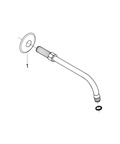 Grohe Relexa Duş Başlığı Dirseği 218 Mm - 27406000 - Thumbnail