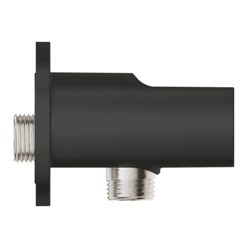 Grohe Relexa Duş Çıkış Dirseği El Duş Askılı Mat Siyah – 286282431 - Thumbnail