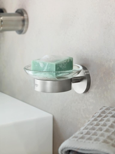 Grohe Sabunluk Seti Essentials Super Steel - 40444DC1 - 10
