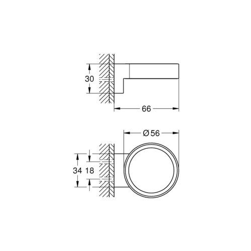 Grohe Selection Sabunluk Tutacağı Brushed Cool Sunrise - 41027GN0 - Thumbnail