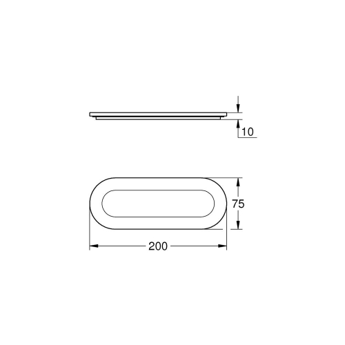 Grohe Selection Sabunluk, Tutacak Hariç - 41036000 - 3