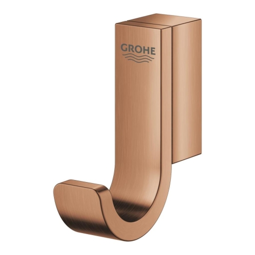 Grohe Selection Tekli Havlu Askısı Brushed Warm Sunset - 41039DL0 - Thumbnail
