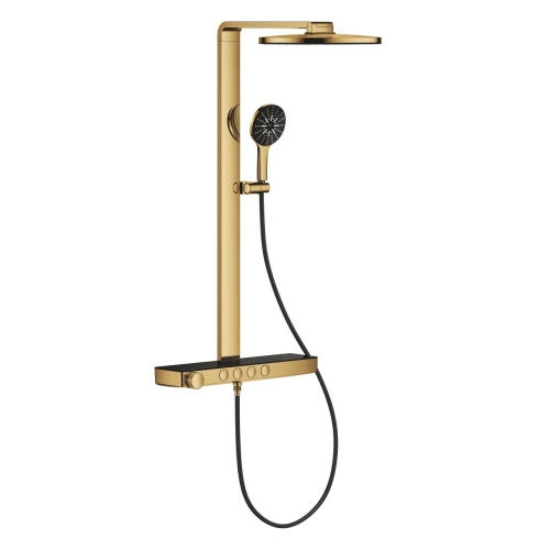 Grohe 00 Tepe Duşu Aqua Pure Duş Sistemi Ile Termostat Için-100964GL00