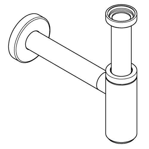 Grohe Sifon 1 1/4" Brushed Cool Sunrise - 28912GN0 - 2