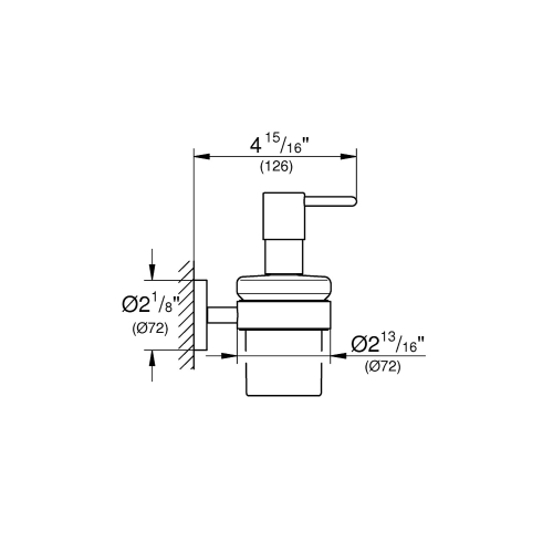 Grohe Sıvı Sabunluk Seti Essentials Krom - 40448001 - Thumbnail
