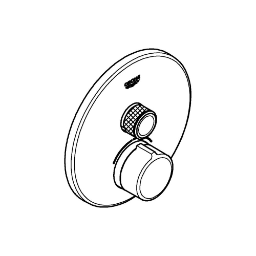 Grohe Smartcontrol Tek Valfli Akış Kontrollü Ankastre Duş Bataryası - 29144000 - 4