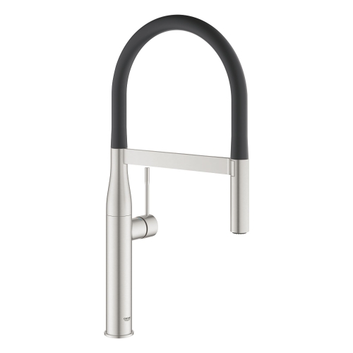 GROHE - Grohe Spiralli Eviye Bataryası Essence SuperSteel / Siyah - 30294DC0