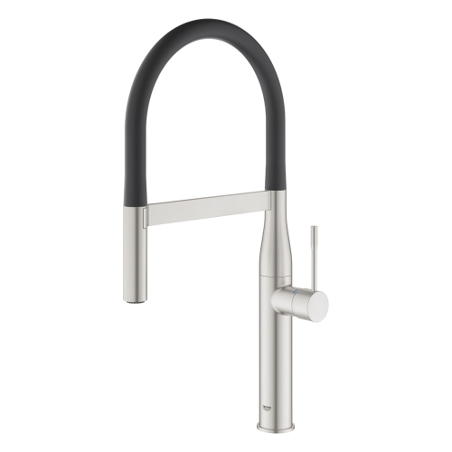 Grohe Spiralli Eviye Bataryası Essence SuperSteel / Siyah - 30294DC0 - Thumbnail