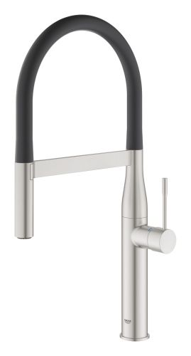 Grohe Spiralli Eviye Bataryası Essence SuperSteel / Siyah - 30294DC0 - Thumbnail