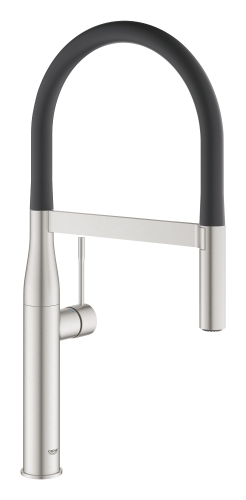 Grohe Spiralli Eviye Bataryası Essence SuperSteel / Siyah - 30294DC0 - Thumbnail