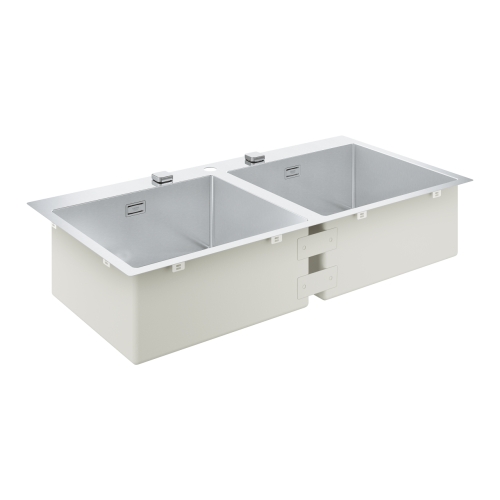 Grohe K800 Paslanmaz Çelik Eviye Moon White-31585SD1