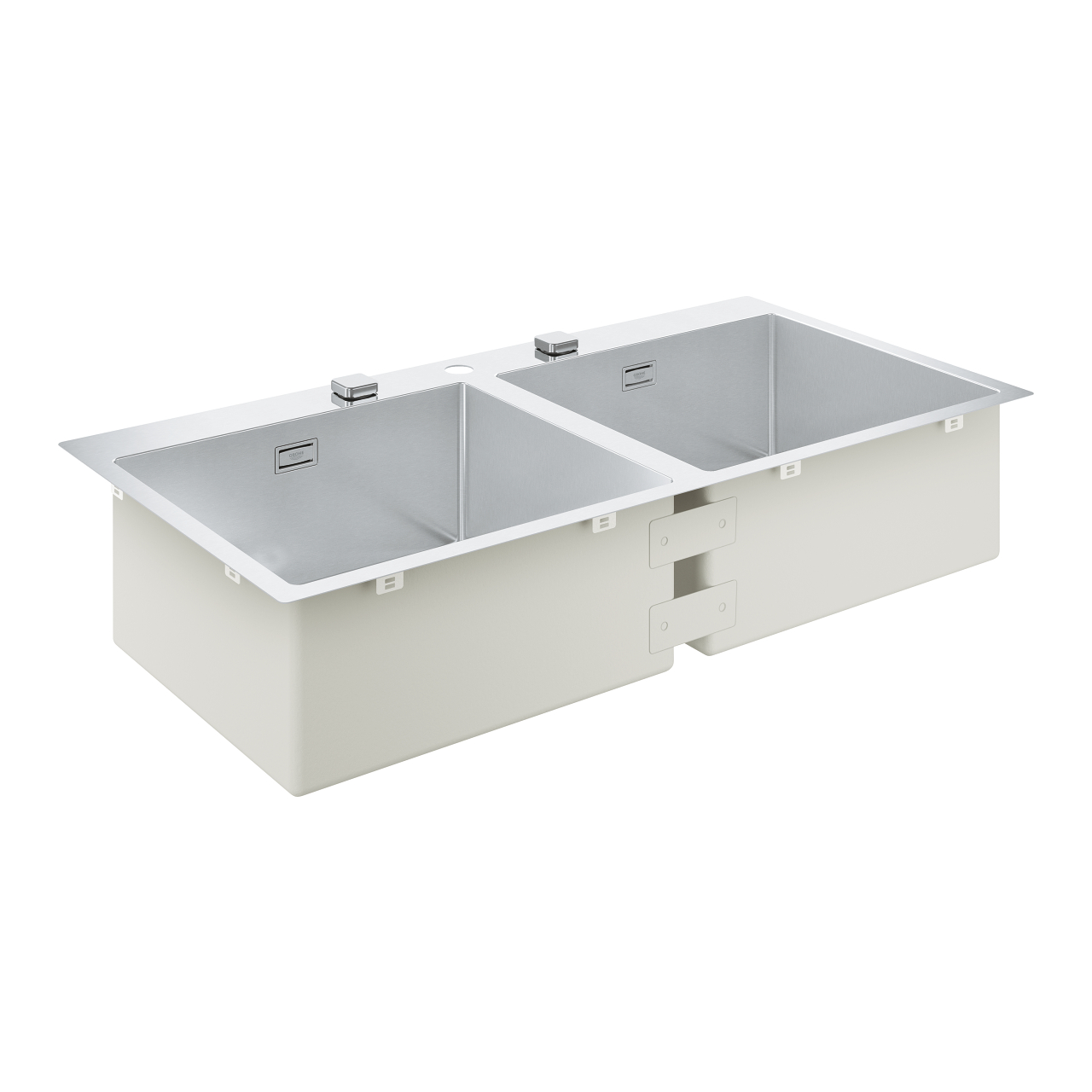 Grohe K800 Paslanmaz Çelik Eviye Moon White-31585SD1 - 2