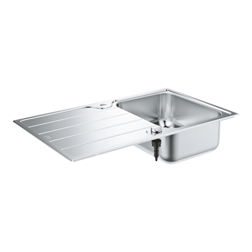 Grohe K500 Paslanmaz Çelik Eviye Ile Süzgeç Moon White-31571SD1