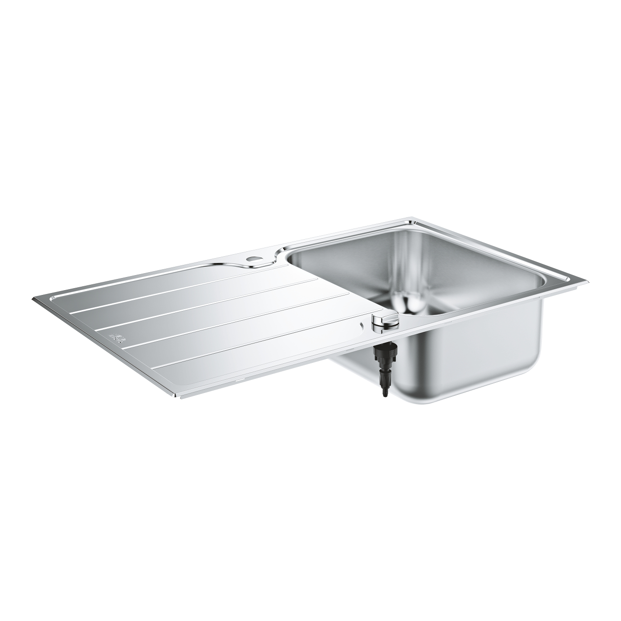 Grohe K500 Paslanmaz Çelik Eviye Ile Süzgeç Moon White-31571SD1 - 2
