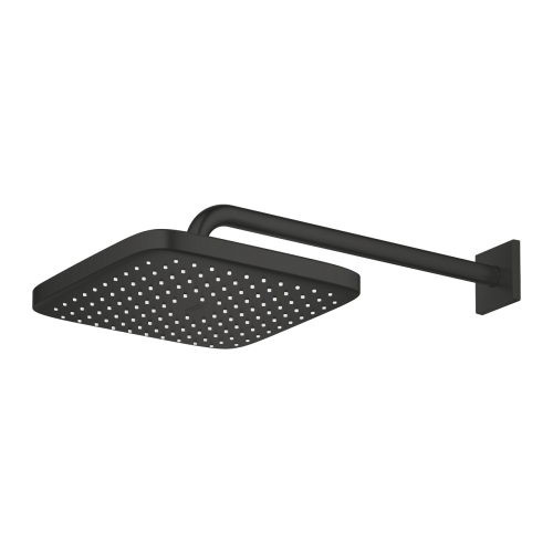 Grohe Tempesta 250 Cube Tepe Duşu ve Dirseği 38 cm Mat Siyah - 266872430 - 3
