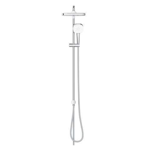 Grohe Tempesta Cosmopolitan System 250 Cube Duvar Bağlantılı, Divertörlü Duş Sistemi - 26694001 - Thumbnail