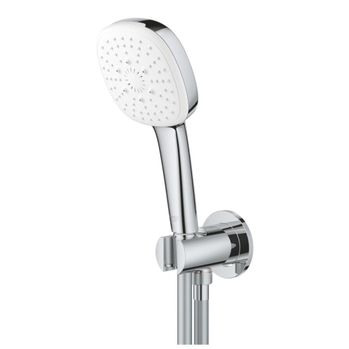 Grohe Tempesta Cube 110 Su Çıkış Dirsekli El Duşu Seti 3 Akışlı Rain,Jet,Masaj - 26910003 - Thumbnail