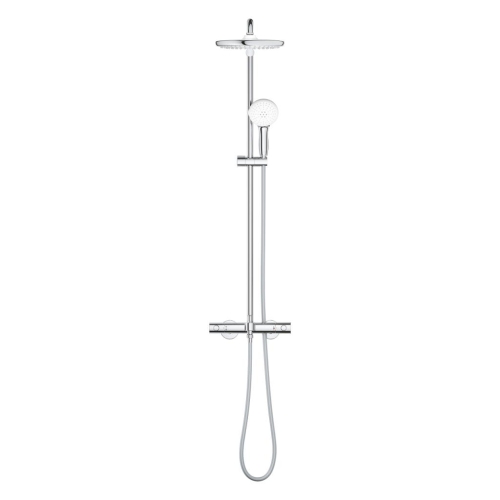 Grohe Tempesta System 250 Cube Duvara Monte Termostatik Bataryalı Duş Sistemi - 26978001 - Thumbnail