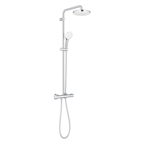Grohe Tempesta System 210 Duvara Monte Termostatik Bataryalı Duş Sistemi - 26811001 - Thumbnail