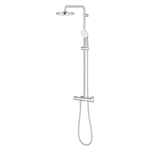 Grohe Tempesta System 210 Duvara Monte Termostatik Bataryalı Duş Sistemi - 26811001 - Thumbnail