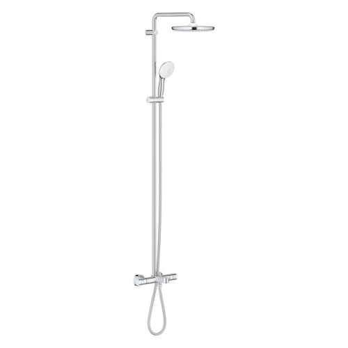 Grohe Tempesta System 250 Duvara Monte Termostatik Bataryalı Duş Sistemi - 26672001