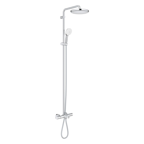 Grohe Tempesta System 250 Duvara Monte Termostatik Bataryalı Duş Sistemi - 26672001 - 2
