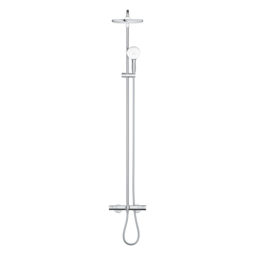 Grohe Tempesta System 250 Duvara Monte Termostatik Bataryalı Duş Sistemi - 26672001 - 3