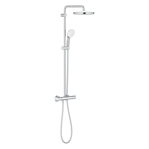 GROHE - Grohe Tempesta System 250 Duvara Monte Termostatik Bataryalı Duş Sistemi Krom - 26670001