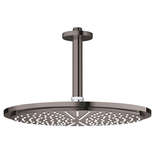 Grohe Tepe Duşu 31 cm + Tav. İniş 14 cm Hard Graphite - 26067A00 - Thumbnail