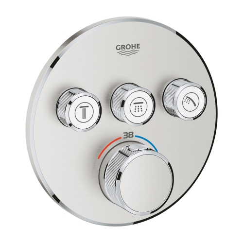 Grohe Grohtherm Smartcontrol Termostat Için Ankastre SuperSteel-29121DC0