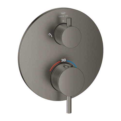 Grohe Atrio Termostatik Duş Bataryası Için 2 Çıkışs Ile Integrated Krom-24358AL0