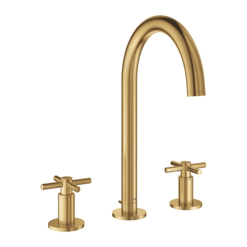 Grohe Atrio Üç Delikli Lavabo Bataryası Brushed Cool Sunrise-20643GN0