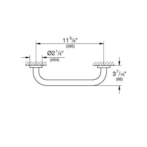 Grohe Tutunma Barı 35 cm Essentials Warm Sunset - 40421DA1 - 3
