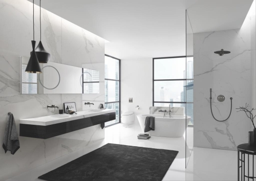 Grohe Tuvalet Kağıtlık Essentials Brushed Hard Graphite - 40689AL1 - 9