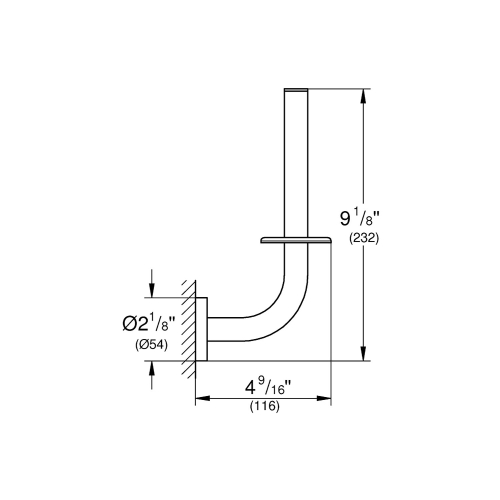 Grohe Tuvalet Kağıtlık Yedek Essentials Super Steel - 40385DC1 - 3