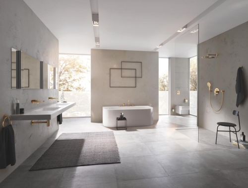 Grohe Uzun Havluluk 60 cm Essentials Cool Sunrise - 40366GL1 - Thumbnail