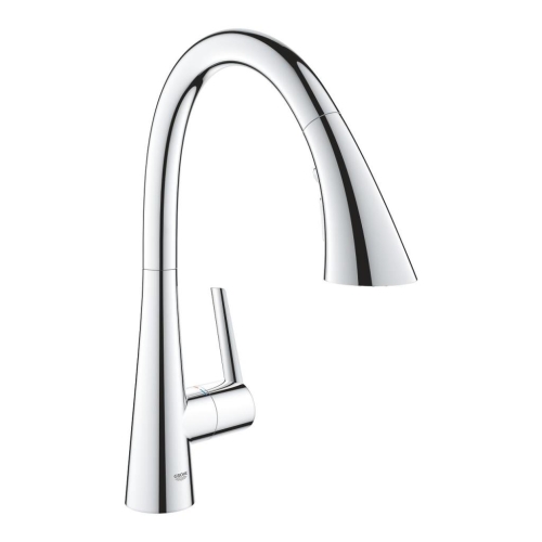 Grohe Eviye Bataryası Spiralli 2 Fonksiyonlu Zedra Krom- 32294002