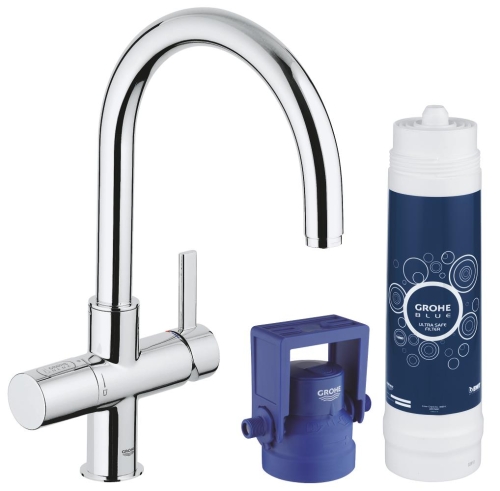 GroheBlue Filtreli Eviye Bataryası Krom - 31328001 - Thumbnail