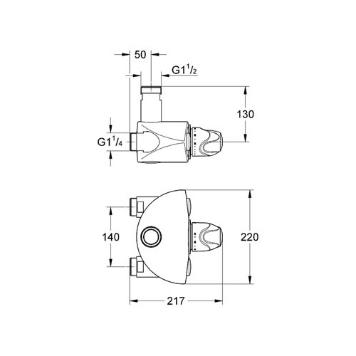 Grohe Grohterm XL Merkezi Termostat - 35085000 - 2