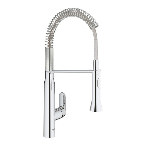 Grohe Eviye Bataryası Spiralli 2Fonk Profesyonel K7 Krom-31379000