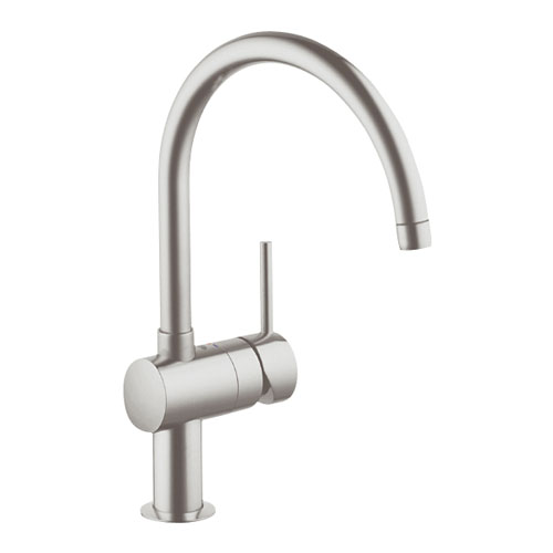 Grohe Eviye Bataryası Döner Borulu Minta Super Steel - 32917DC0 - Thumbnail