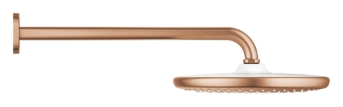 Grohe Tempesta 250 Tepe Duşu ve Dirseği 38 cm Brushed Warm Sunset – 26663DL0 - Thumbnail