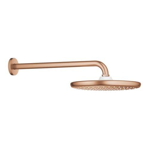 Grohe Tempesta 250 Tepe Duşu ve Dirseği 38 cm Brushed Warm Sunset – 26663DL0